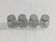 Boulenger – 4 Salt Cellars In Sterling Silver “