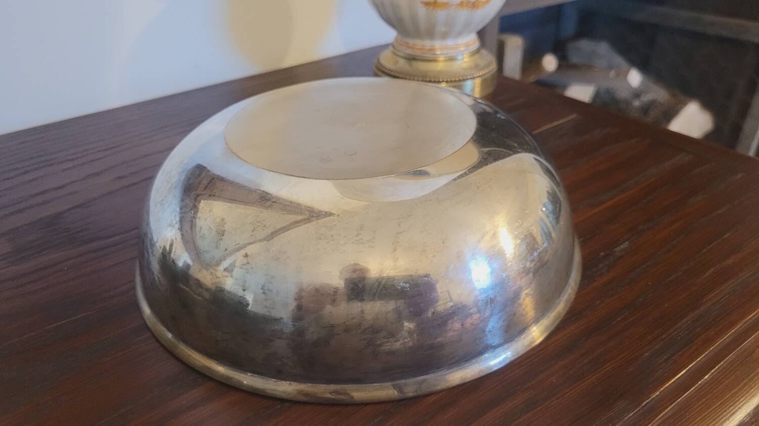 Silver cup, pocket emptier