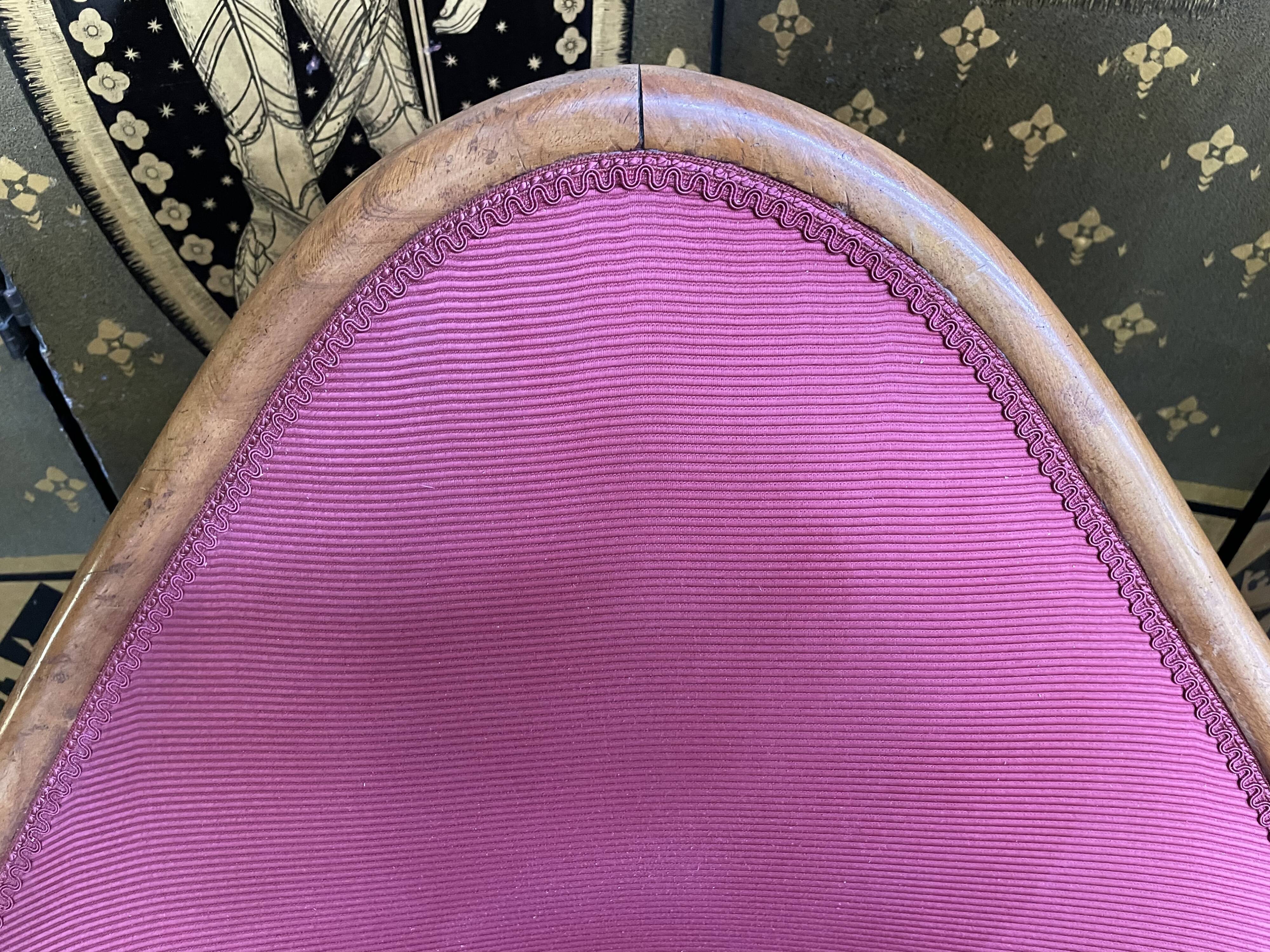 Pair of shepherdess armchairs Art Deco era