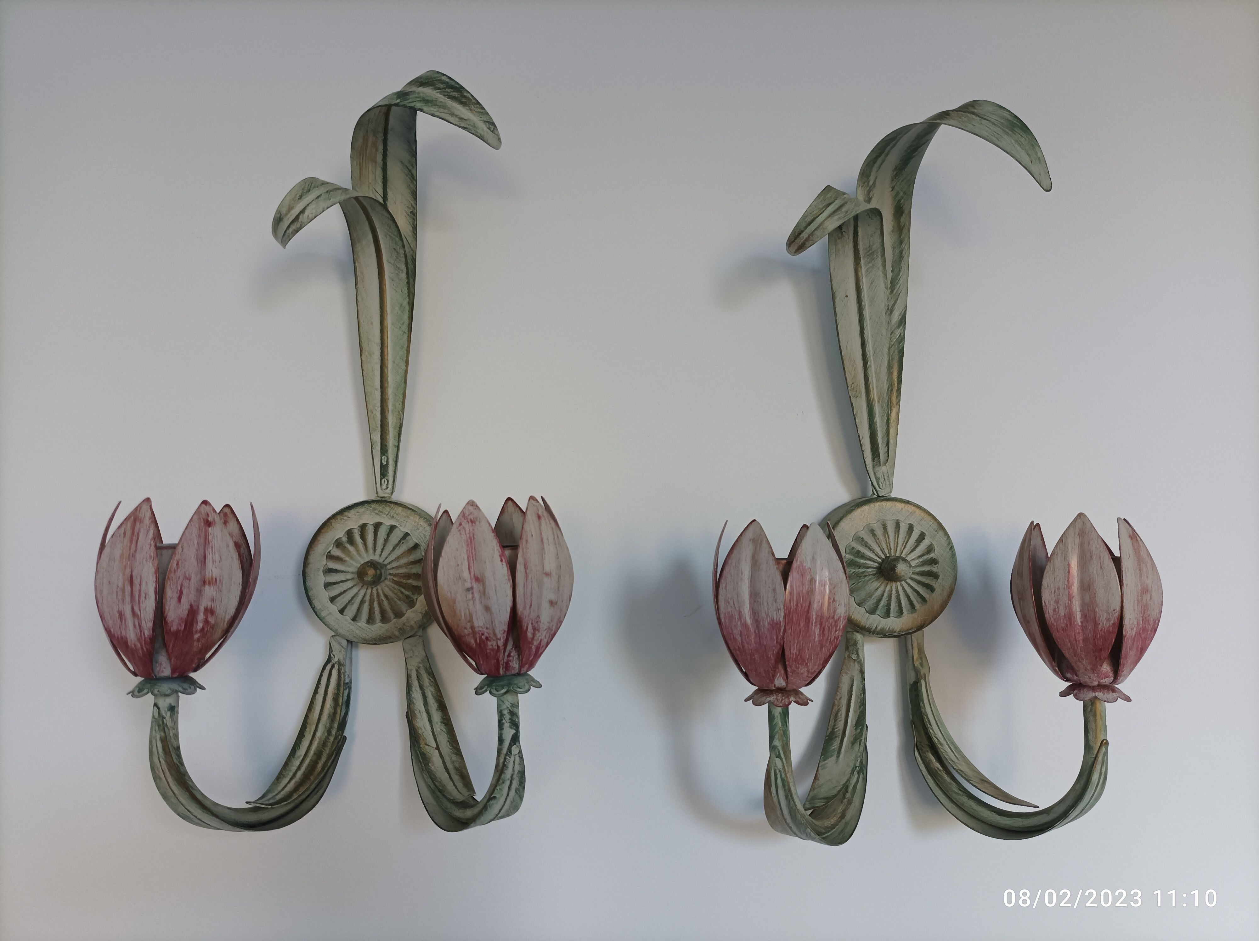 Duo appliques tulipes
