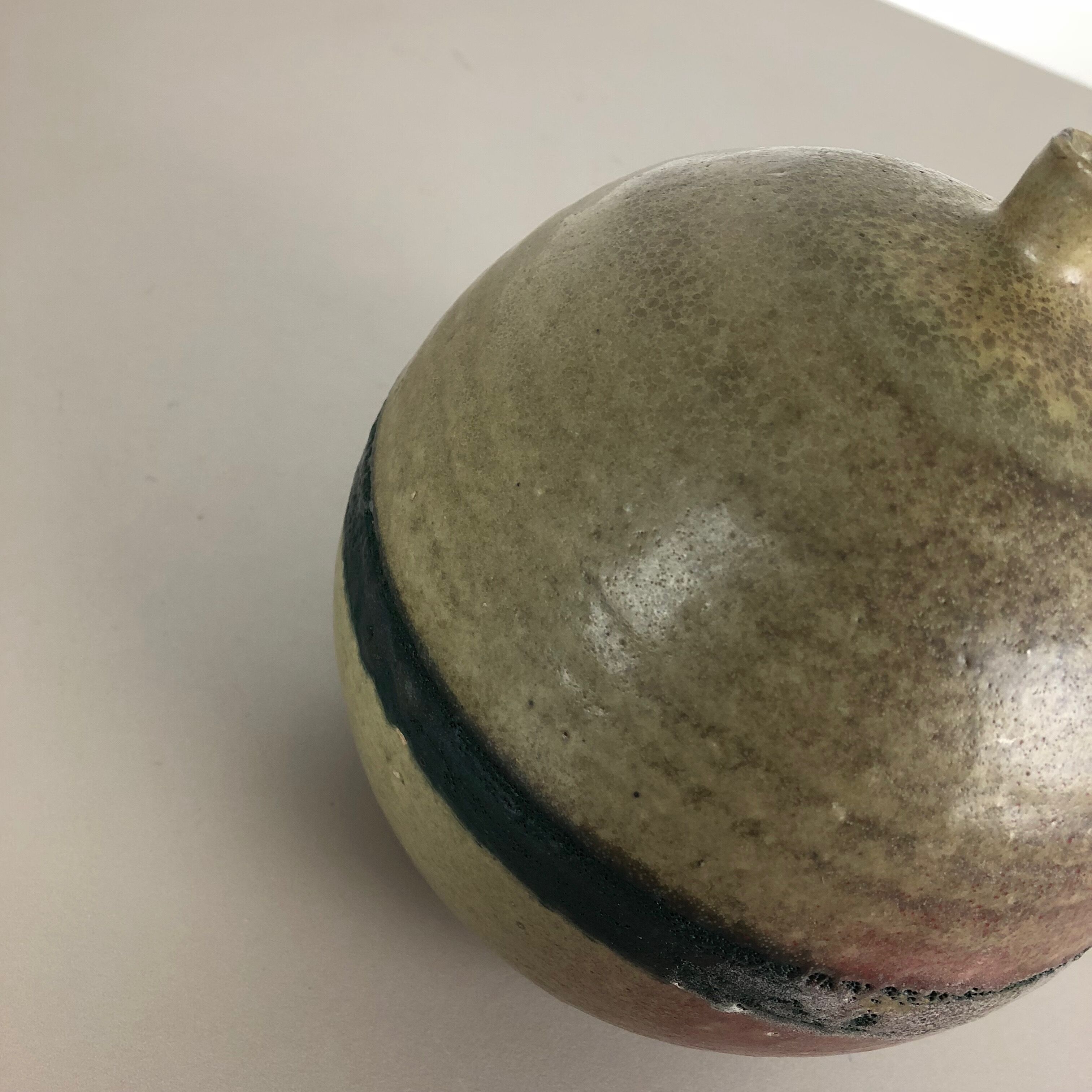 Original 1960 ceramic studio pottery vase by Piet Knepper for Mobach in the Netherlands