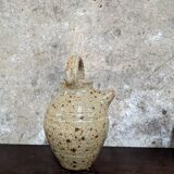 Set of 6 stoneware cups and a pitcher