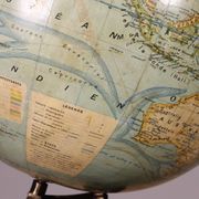 Terrestrial globe by J. Forest from the early 20th century