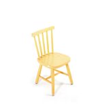 Chaise d’enfants jaune
