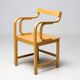 Enraf Nonius chair in solid beech - Dutch Functionalist Design