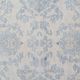 Handknotted Light Blue Rug Cream Oversize Floral Zeigler Carpet Home Interi