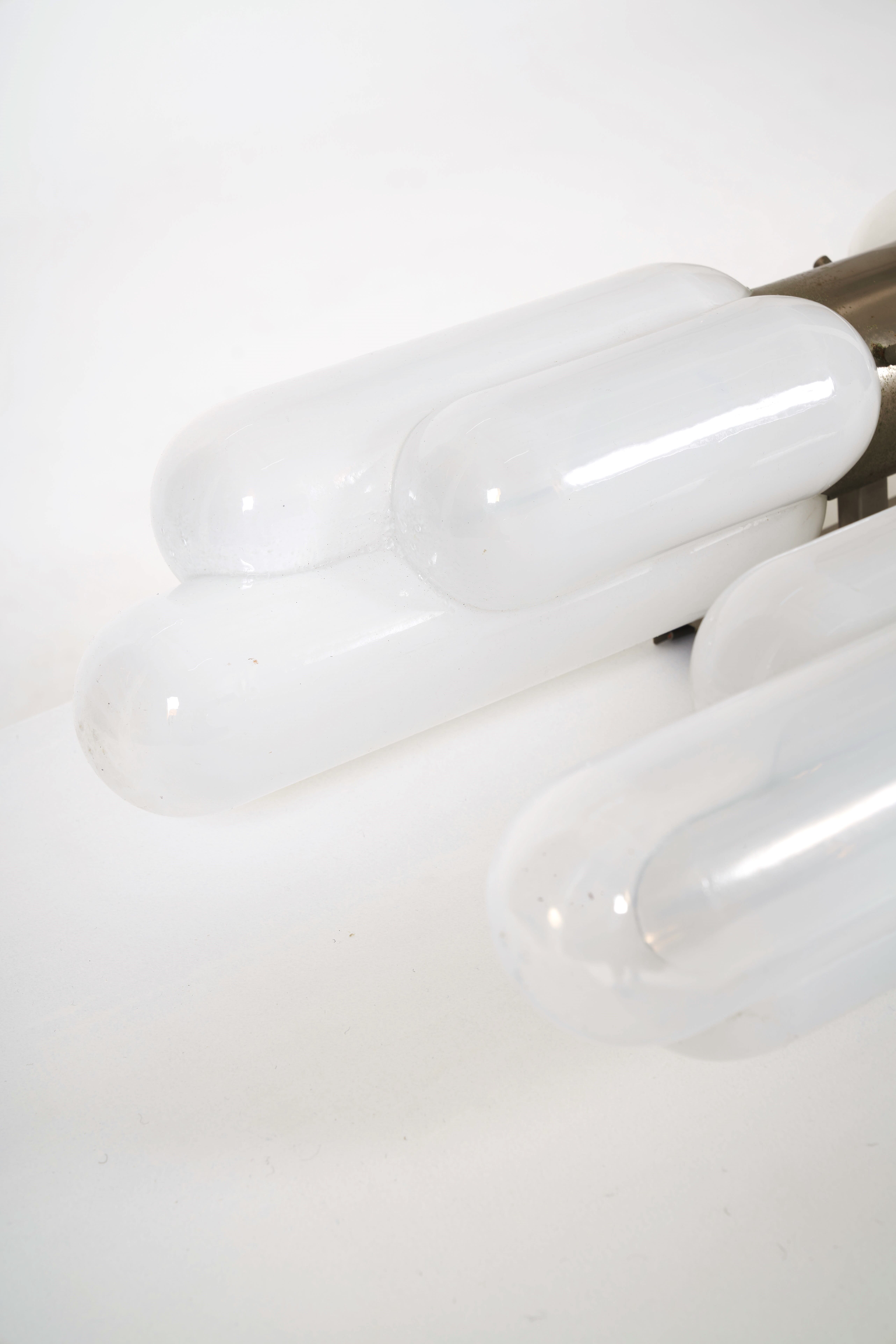 Pair of Carlo Nason wall lamps for Mazzega 1970