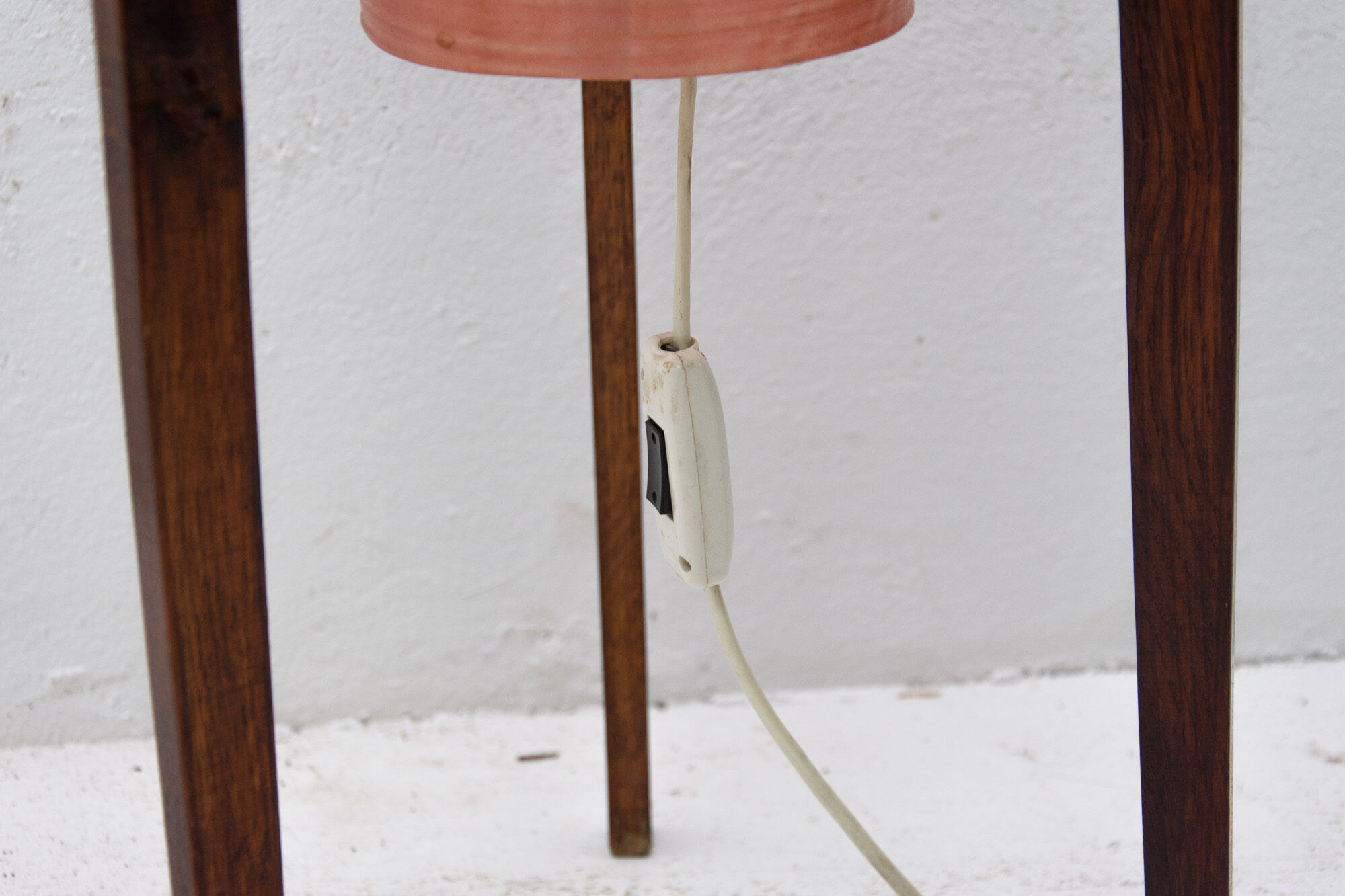 Mid century Rocket floor lamp, Brussels period, 1950´s, Czechoslovakia