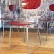4 chaises vintage en pagwood
