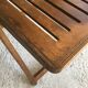 Chaise en bois pliante