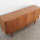 Enfilade en frêne, design danois, années 1970, Danemark