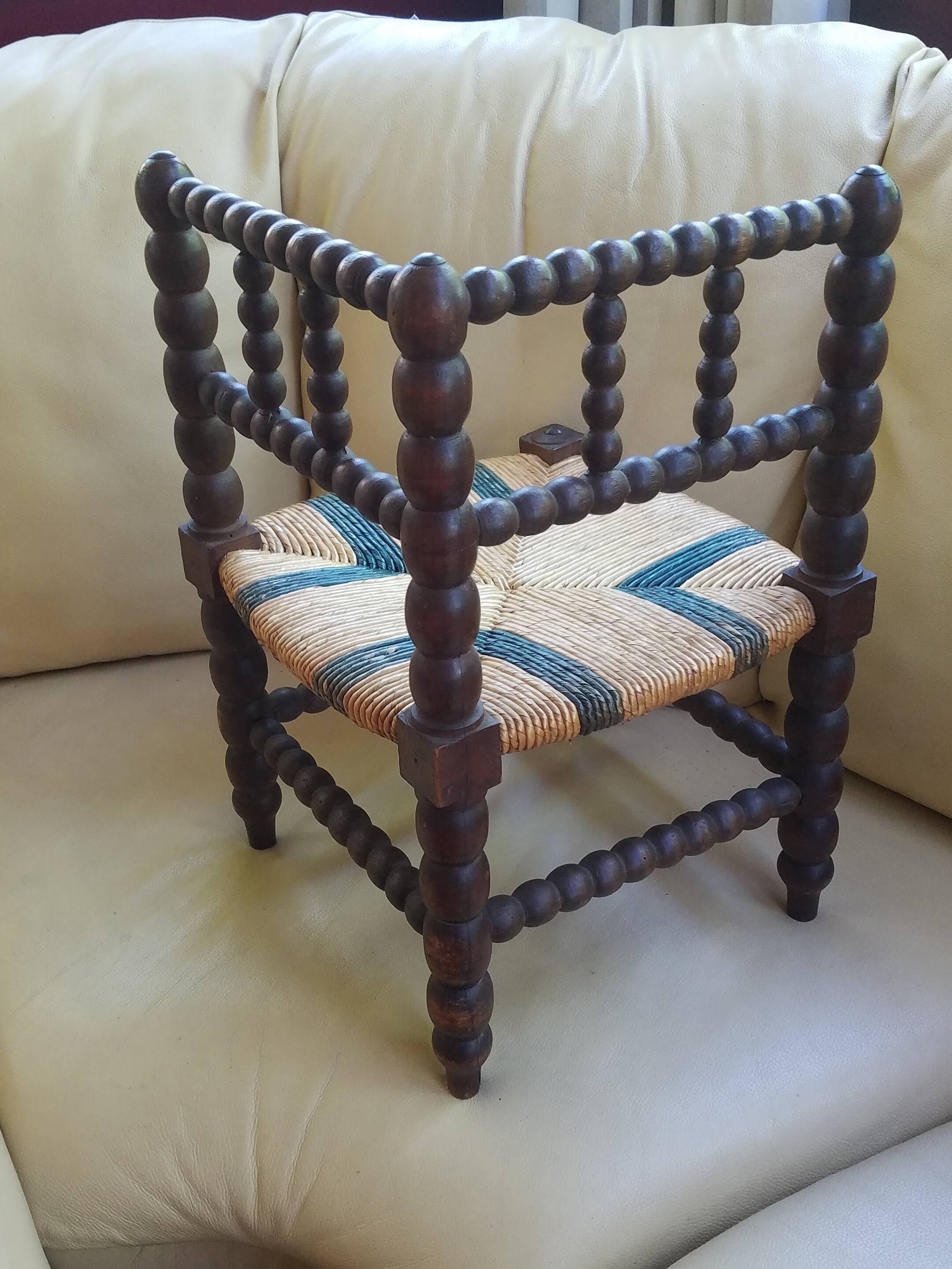 Small corner armchair