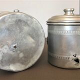 Old tin pots