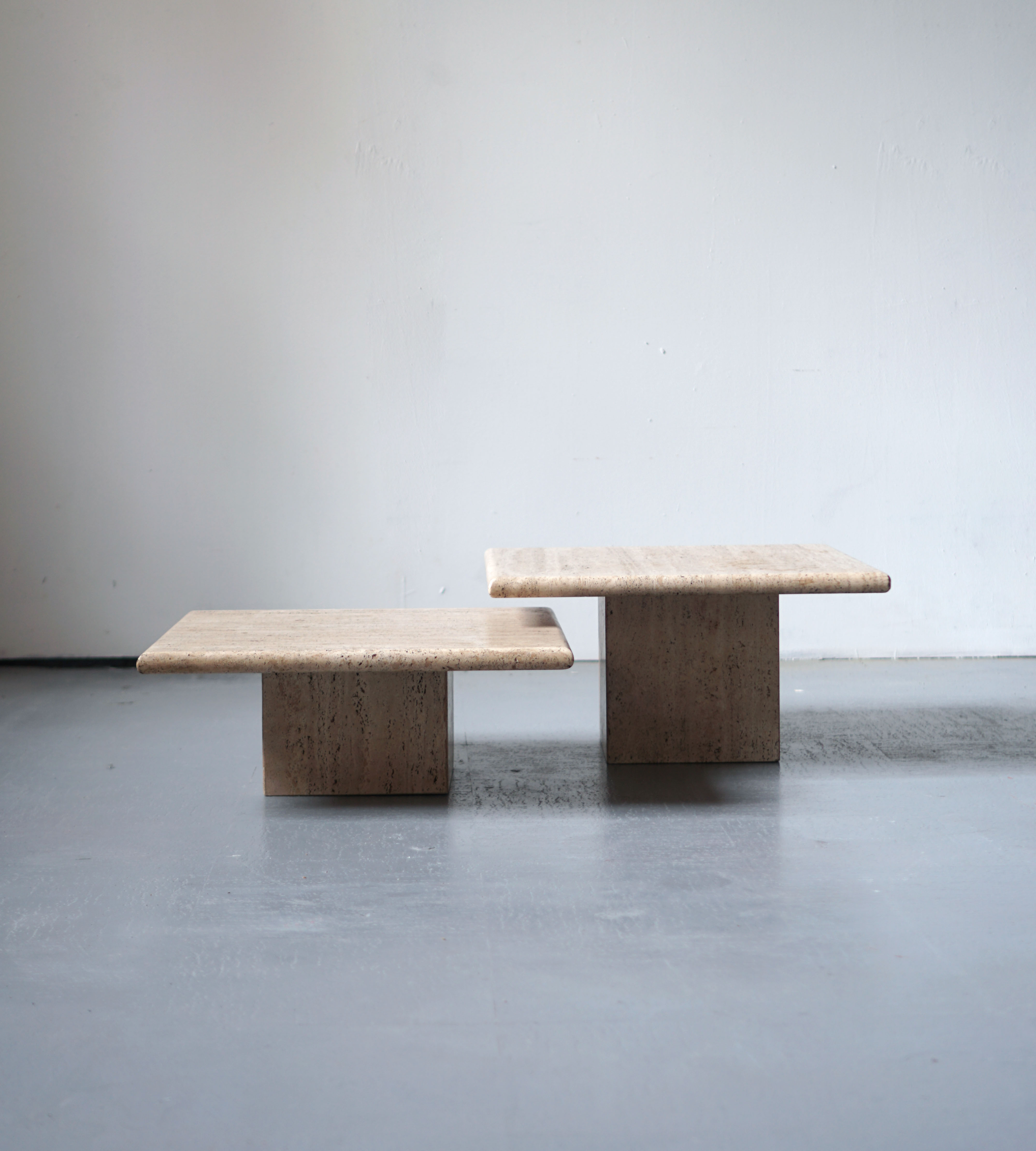 Travertine coffee tables