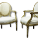 Pair of Louis XVI chairs