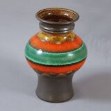 Vase west germany fat lava Circa 60