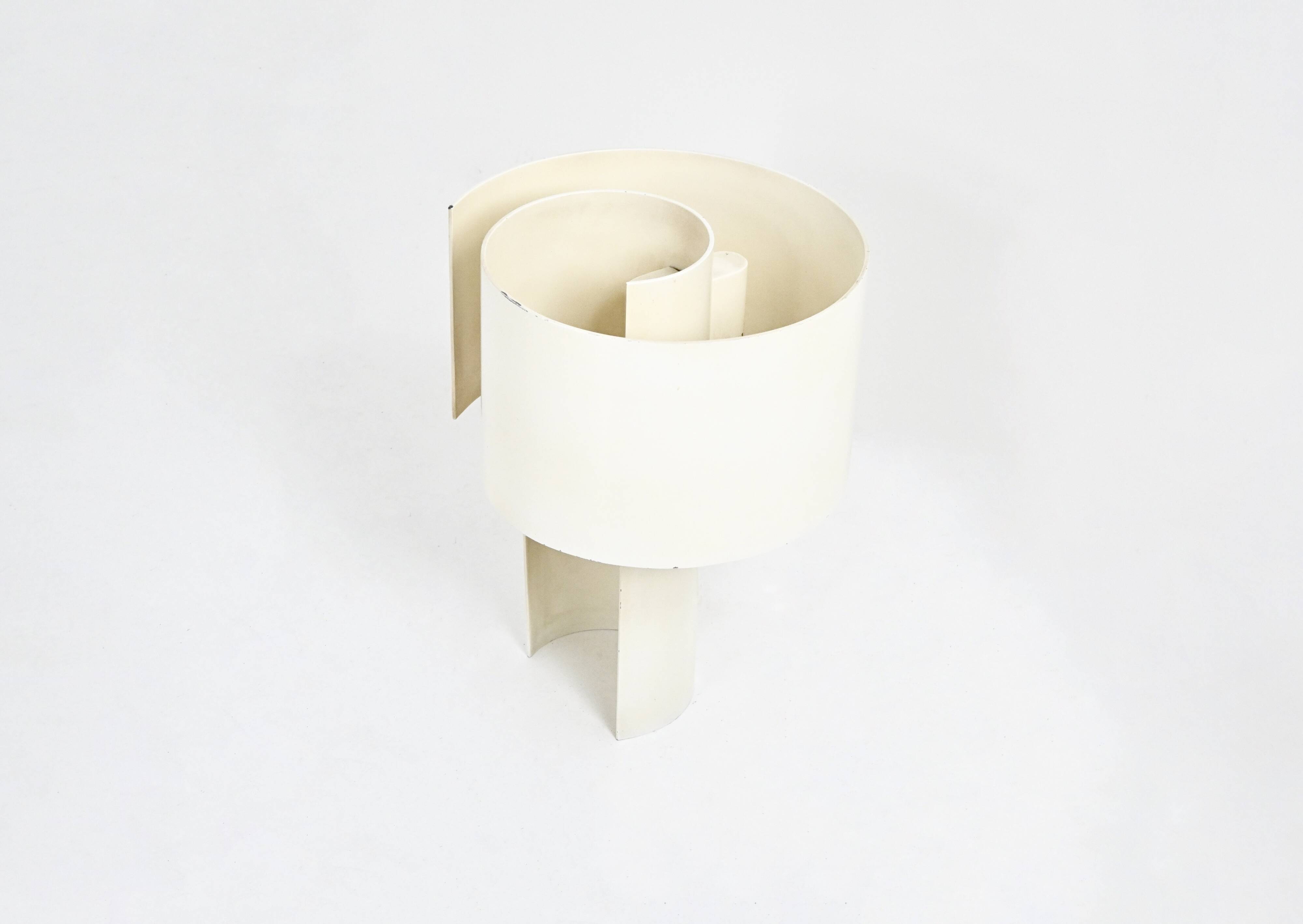 Spiral Lamp by Ingrid Hsalmarson for New Lamp, 1970s