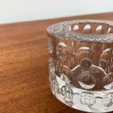 Vintage crystal glass chandelier by Oleg Cassini