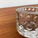 Vintage crystal glass chandelier by Oleg Cassini
