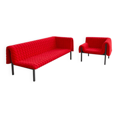 Inga Sempe - Ligne Roset  Fauteuil et méridienne modèle Ruché