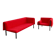 Inga Sempe - Ligne Roset Armchair and Chaise Longue model Ruché