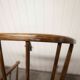 Fauteuil Baumann modèle éventail 1970 bois courbé