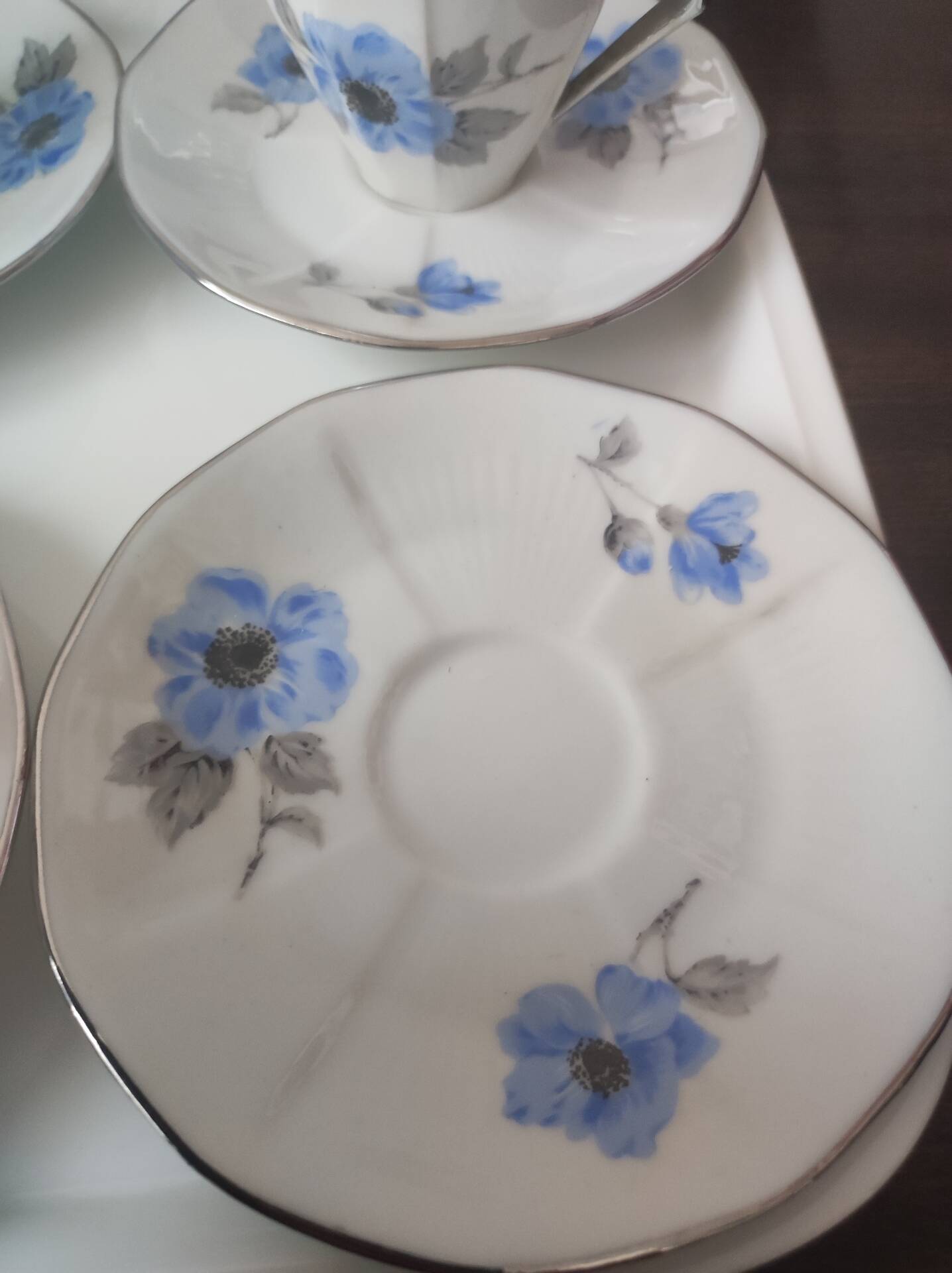 Limoges porcelain coffee service (Limousin porcelain P.L)