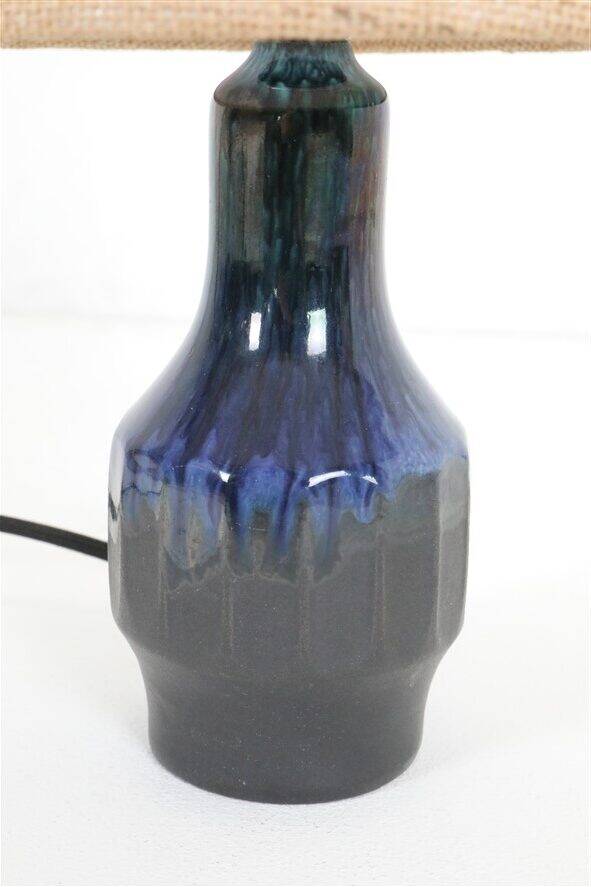 Danish mid-century ceramic table lamp by Ernst Nielsen / Faxe / 1960s / 1970s