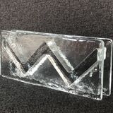 Murano glass pocket emptier by Leucos, Italy 1970s