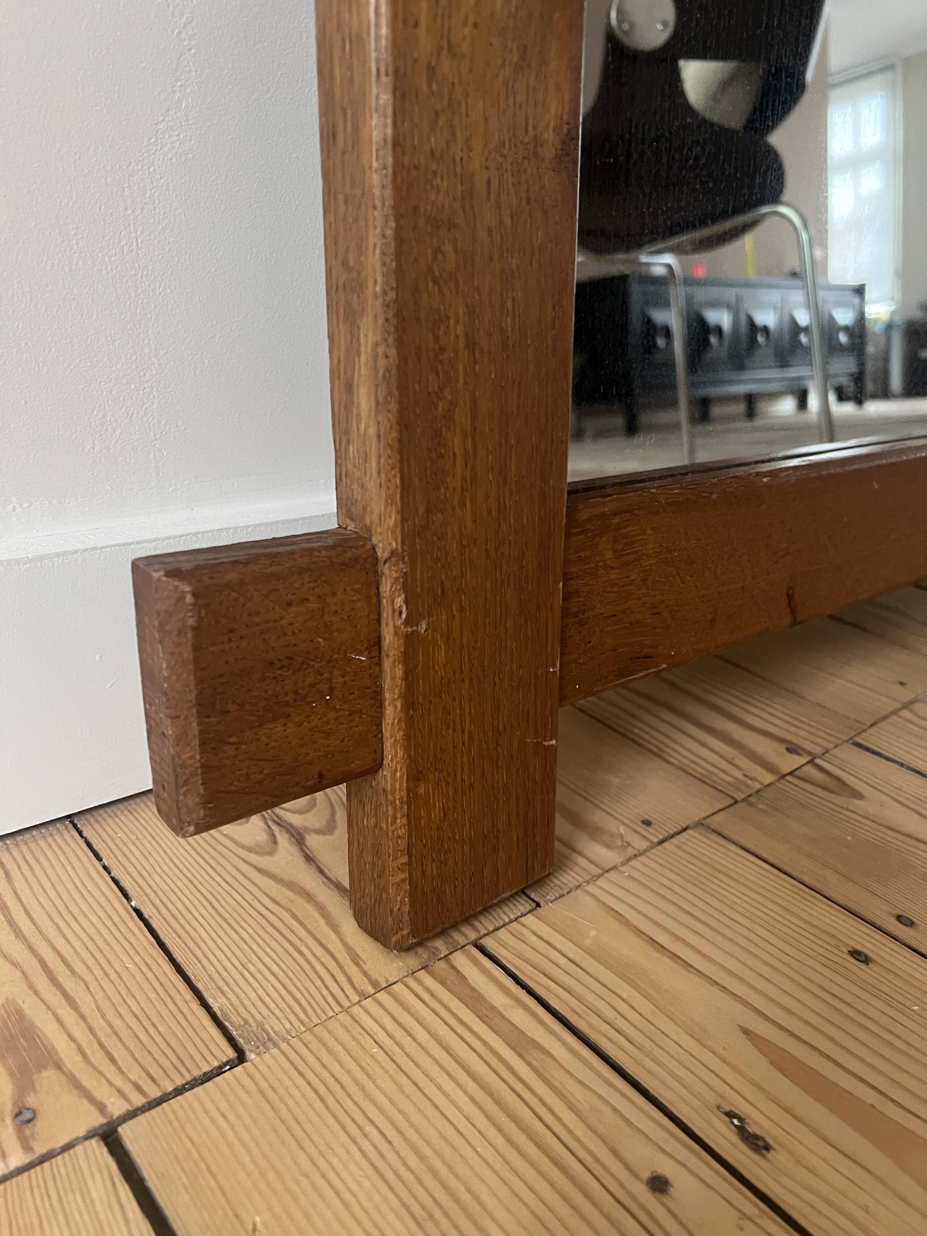 Brutalist Oak Mirror 74 x 91cm