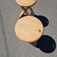 Lot de 2 Tabourets pliants style Suzy Adrian Reed