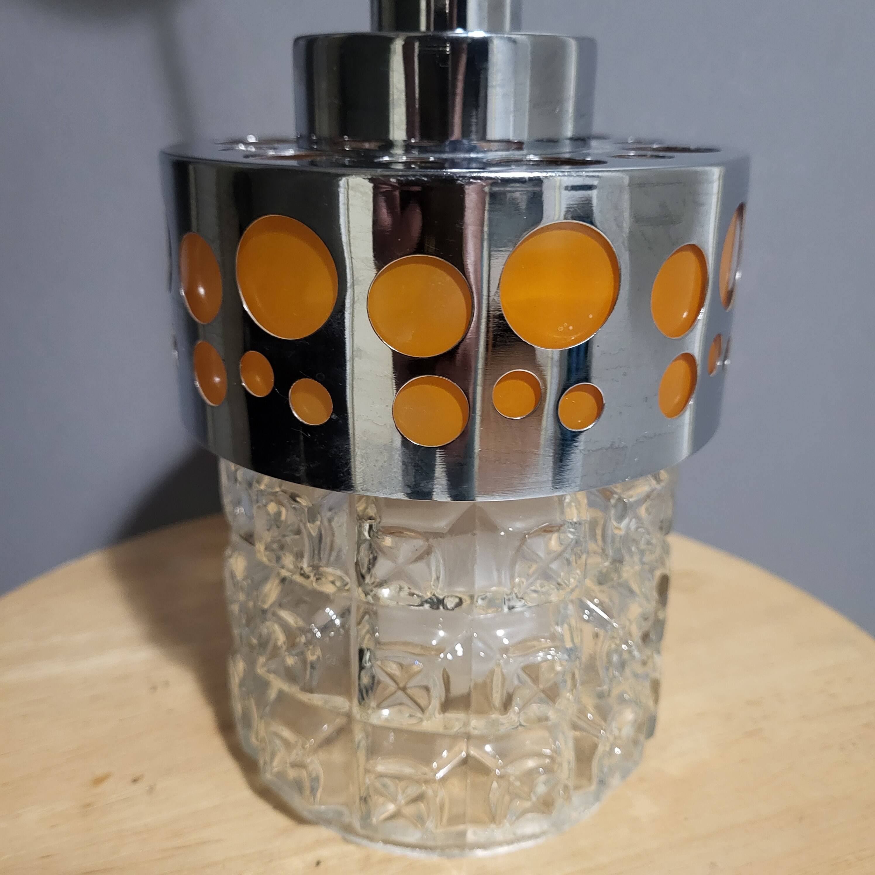 Raak suspension, space age chrome orange