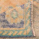 6x10 Turkish Light Orange Cream Vintage Rug, 195x313Cm