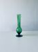 Green glass vase