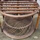 Fauteuil emmanuelle en rotin vernis