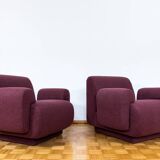 Modular Lounge Chairs model 5303 by Oelsa 1970's Germany, Set of 2