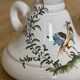 Vintage candle holder made by Lallier in Moustier
