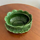 Fruit bowl with saucer in earthenware "Cabbage" - Bordallo Pinheiro