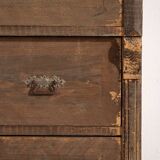 Antique patinated chest of drawers (c.1920) #43