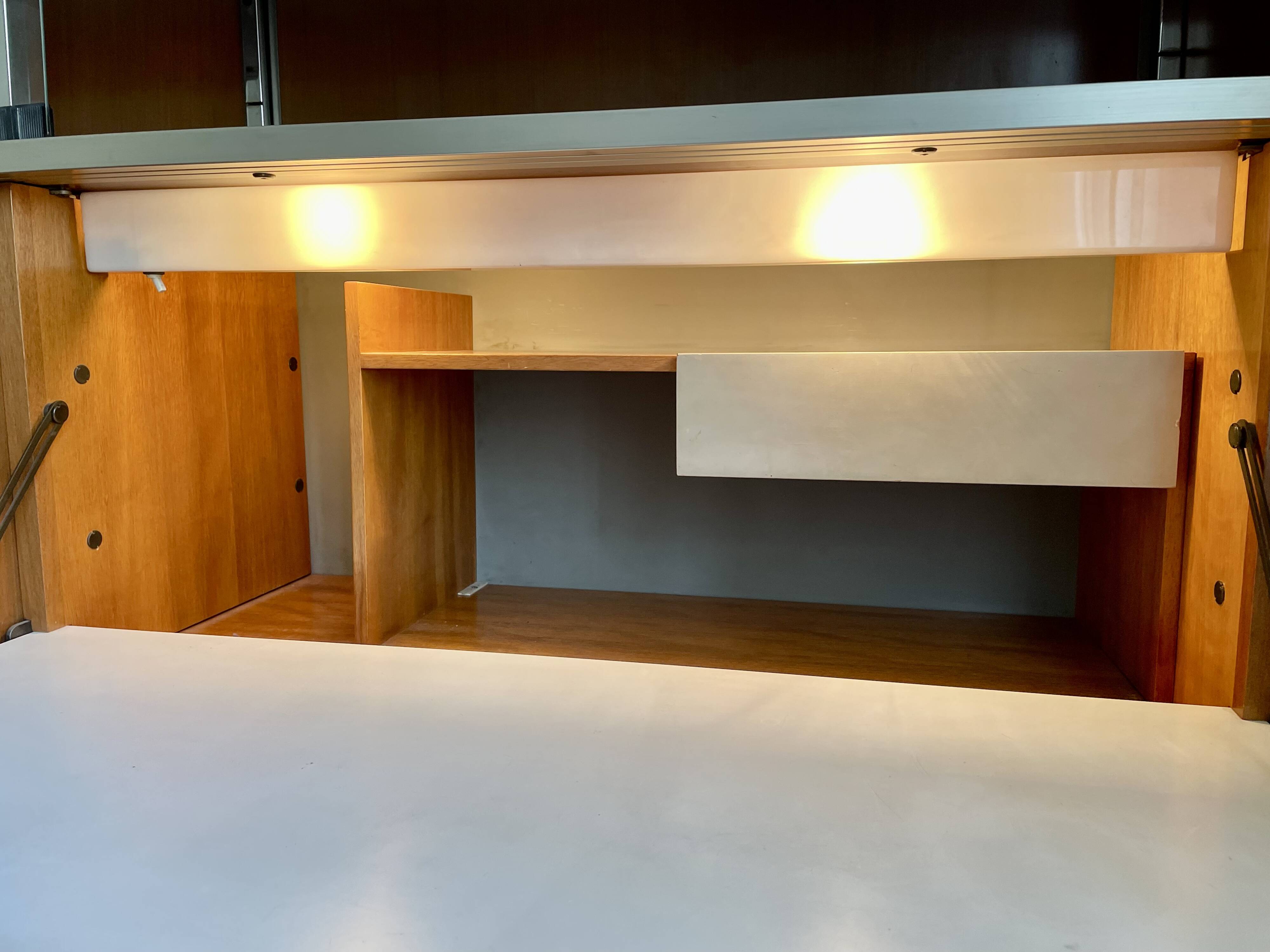Storage unit, modular bookshelf by Georges Frydman, EFA edition, 1960s.