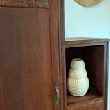 Asymmetrical Art Deco wardrobe