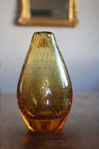 Vase verre soufflé hirschberg