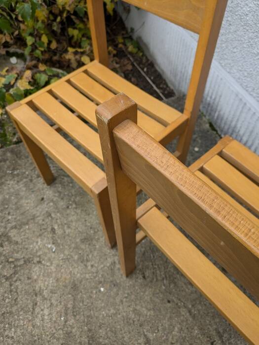 Pair of André Sornay style chairs