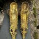 2 large bronze ornaments for 19th-century furniture