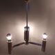 Italian chandelier 1970 with three lights.