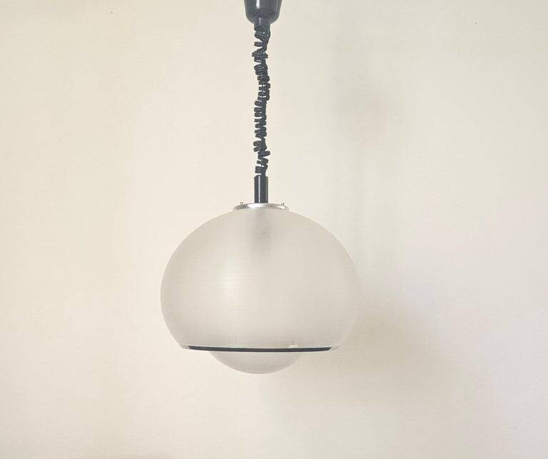 Rare Midcentury Pendant Meblo, Harvey Guzzini, Italy, 1970s