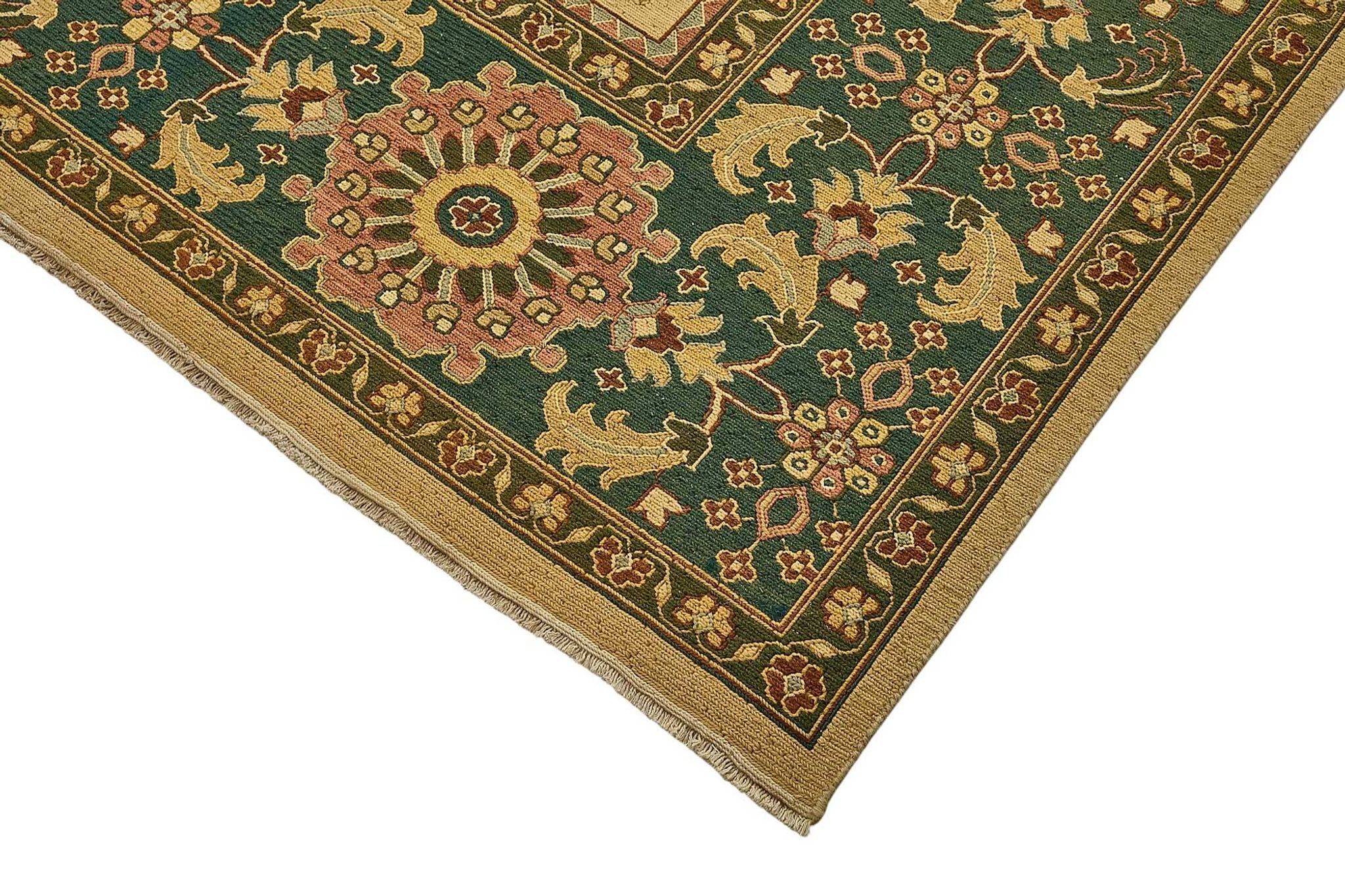 Turkish Handknotted Wool Oushak Rug 268 cm x 350 cm