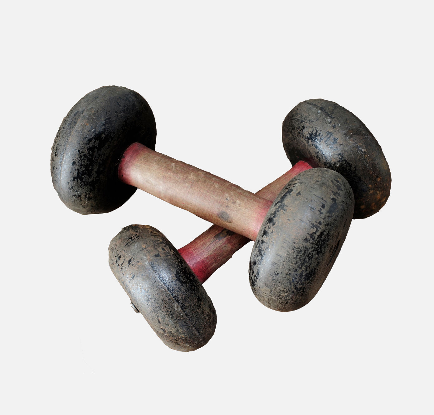 Paire d'haltères vintage