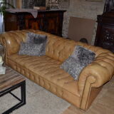 Chesterfield sofa, 3 places England 1970