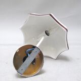 Ceramic wall lamp umbrella 70s